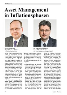 Asset Management in Inflationsphasen