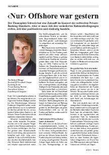 Nur Offshore war gestern