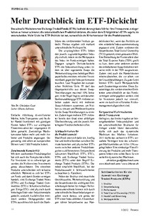 Mehr Durchblick im ETF-Dickicht