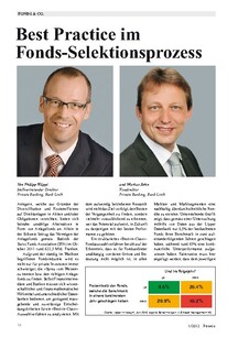 Best Practice im Fonds-Selektionsprozess