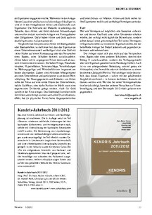 Kendris-Jahrbuch 2011/2012
