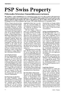 PSP Swiss Property