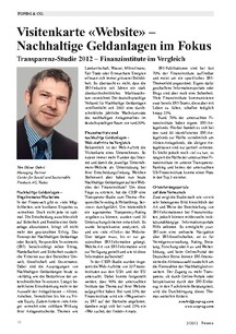 Visitenkarte «Website»