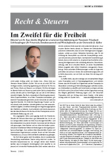 Im Zweifel für die Freiheit