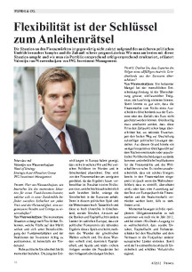 Flexibilität ist der Schlüssel zum Anleihenrätsel