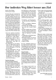 Indirekte Immobilienanlagen