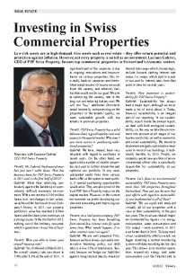 Investing in Swiss Commercial Properties