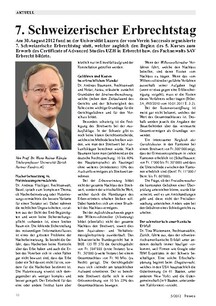 7. Schweizerischer Erbrechtstag