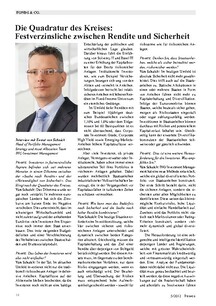 Festverzinsliche zwischen Rendite und Sicherheit