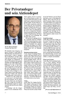 Privatanleger und Aktien