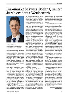 Büromarkt Schweiz 2013