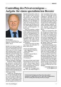 Controlling des Privatvermögens