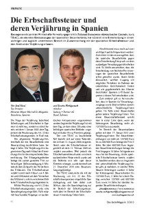 Die Erbschaftssteuer und deren Verjährung in Spanien