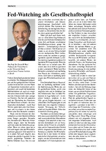 Fed-Watching als Gesellschaftsspiel