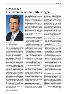 Dividenden  Die verlässlichen Renditebringer