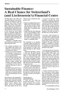 Sustainability Forum Zürich