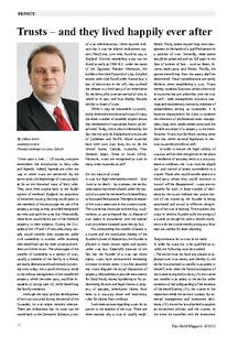 Trusts  and they lived happily ever after