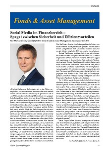 Social Media im Finanzbereich