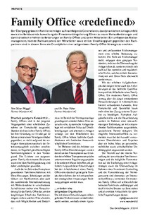 Family Office «redefined»