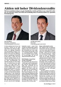 Aktien mit hoher Dividendenrendite