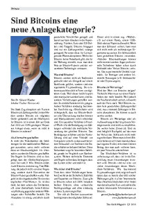 Sind Bitcoins eine neue Anlagekategorie?