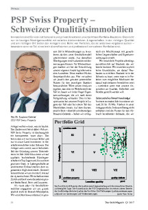 PSP Swiss Property – Schweizer Qualitätsimmobilien