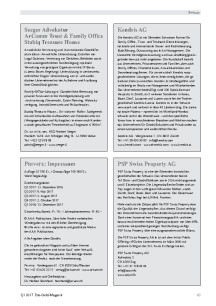 Impressum / Erste Adressen