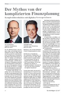 Der Mythos von der komplizierten Finanzplanung