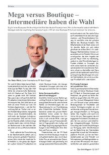 Mega versus Boutique – Intermediäre haben die Wahl