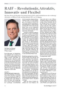 RAIF – Revolutionär, Attraktiv, Innovativ und Flexibel