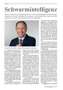 Schwarmintelligenz: Die «Weisheit der Massen» am Aktienmarkt