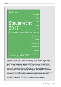 Steuerrecht
