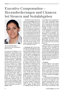 Executive Compensation – Herausforderungen und Chancen bei Steuern und Sozialabgaben