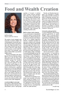 Food and Wealth Creation