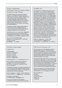 Erste Adressen / Impressum