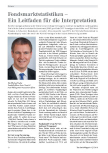 Fondsmarktstatistiken – Leitfaden für die Interpretation