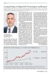 Langfristig erfolgreich Vermögen aufbauen