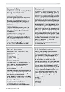 Erste Adressen / Impressum