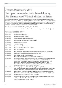 Private-Medienpreis 2019