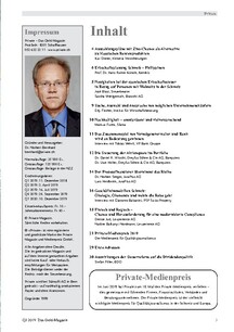 Inhalt und Impressum