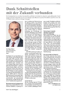 Dank Schnittstellen mit der Zukunft verbunden – Kommunikation zwischen Intermediär und Bank