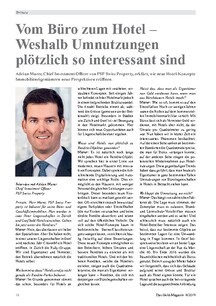 Vom Büro zum Hotel – Weshalb Umnutzungen plötzlich so interessant sind