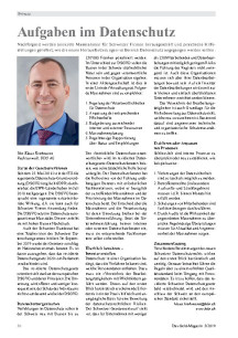 Aufgaben im Datenschutz