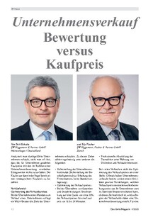 Unternehmensverkauf: Bewertung versus Kaufpreis