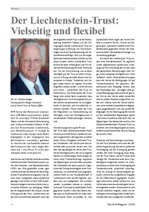 Der Liechtenstein-Trust: Vielseitig und flexibel