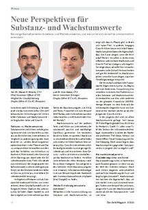 Neue Perspektiven für Substanz- und Wachstumswerte