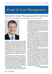 Schweizer Asset Management im Aufwind