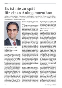 Es ist nie zu spät für einen Anlagemarathon