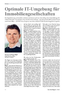 Optimale IT-Umgebung für Immobiliengesellschaften