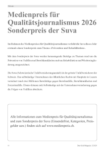 Sonderpreis der Suva